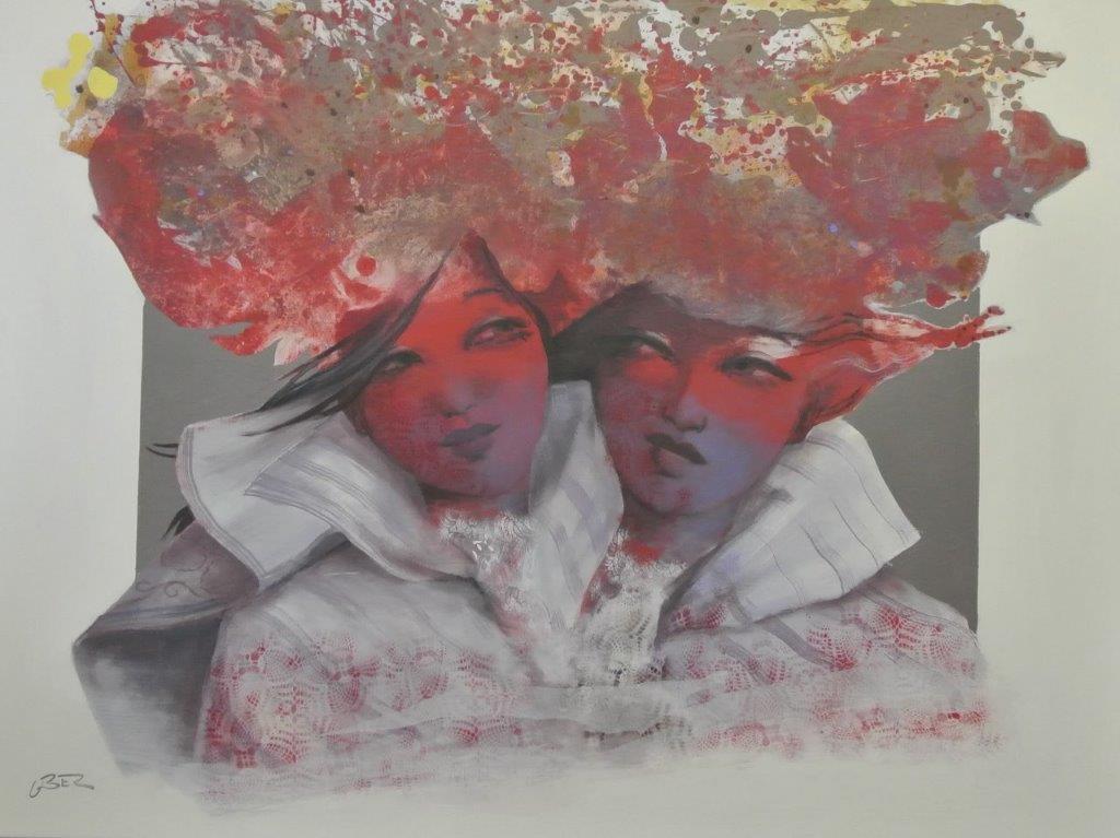 La sotto il grande acero 150x200