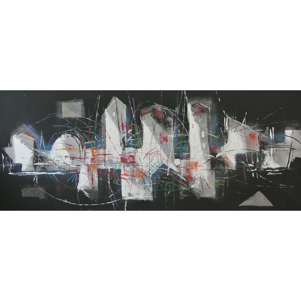 Paesaggio case 80x200