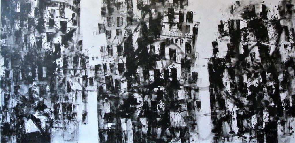 Città al risveglio 100x200