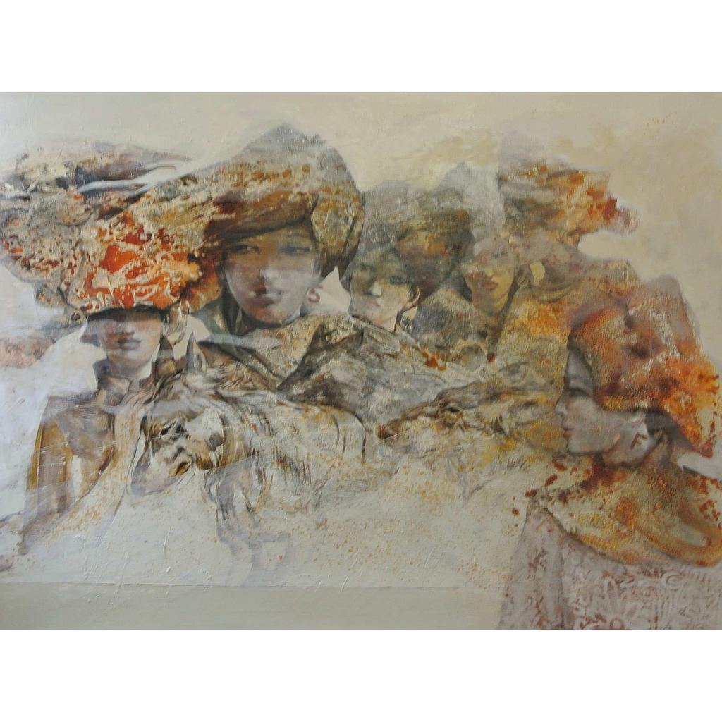 Donne e lupi 150x200