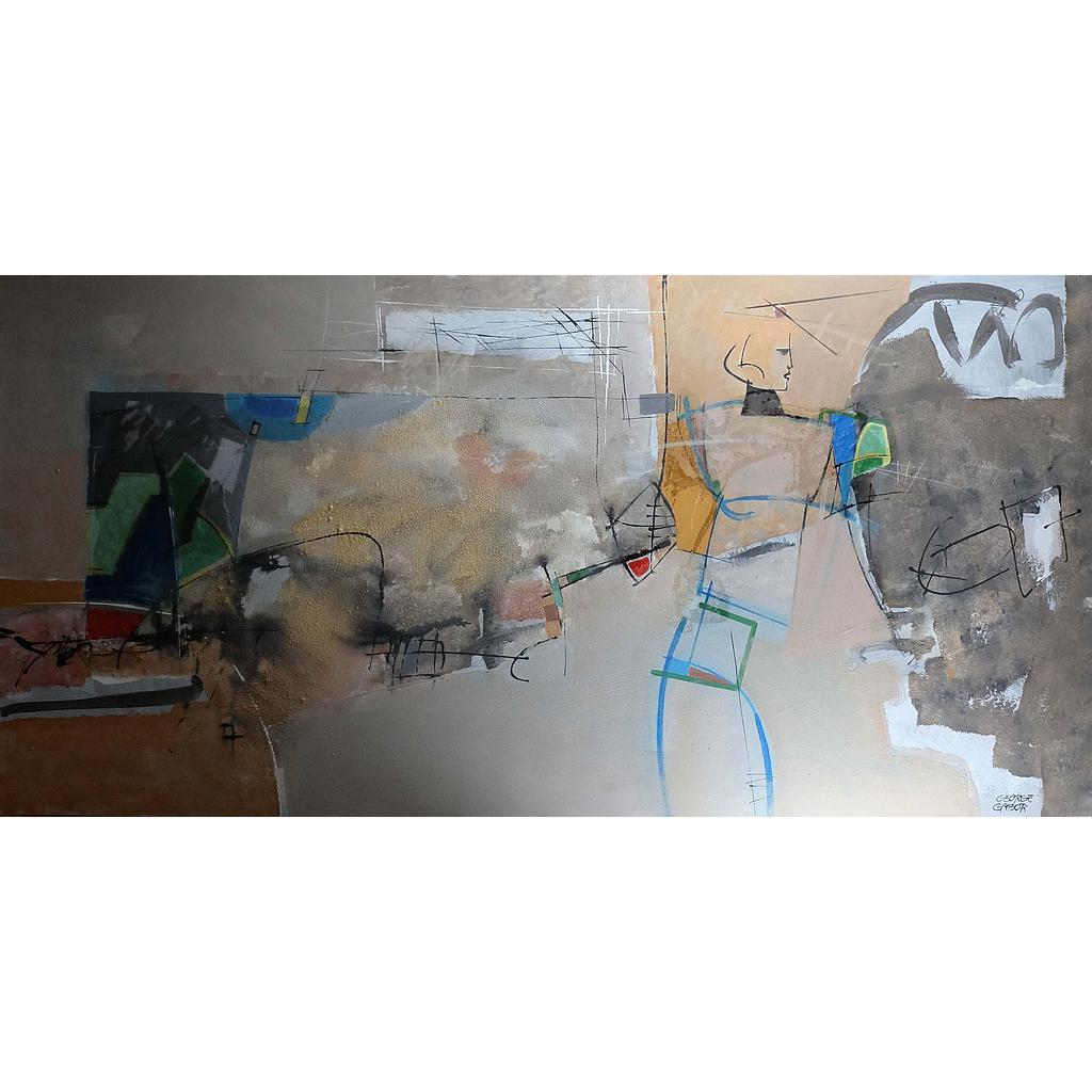 100X200  Fantasie su un granello di sabbia III - lamina