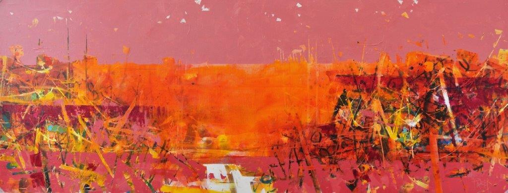 Barena al tramonto 70x170