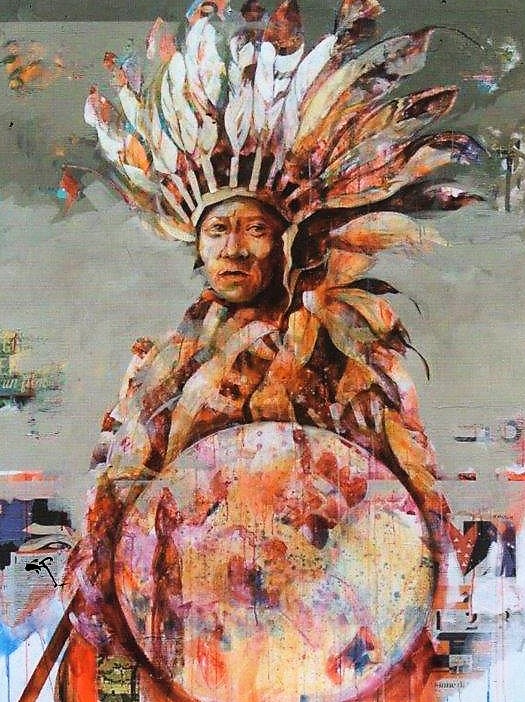 Guerriero indiano 150x200