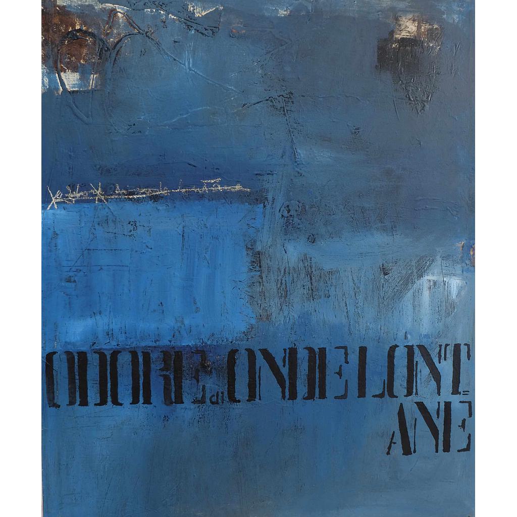 100x120 Odore di onde lontane I