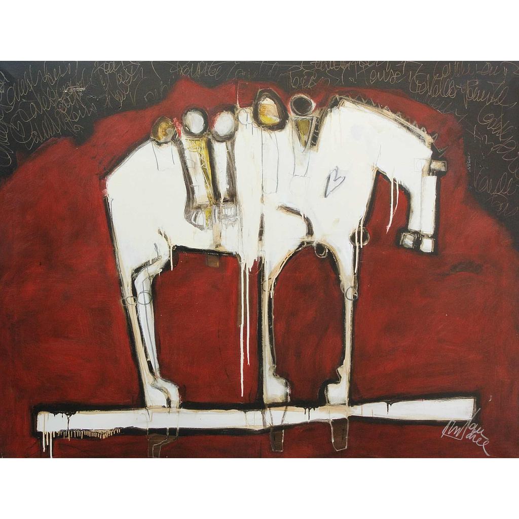 Parole sospese di un cavallo pensante 130x170