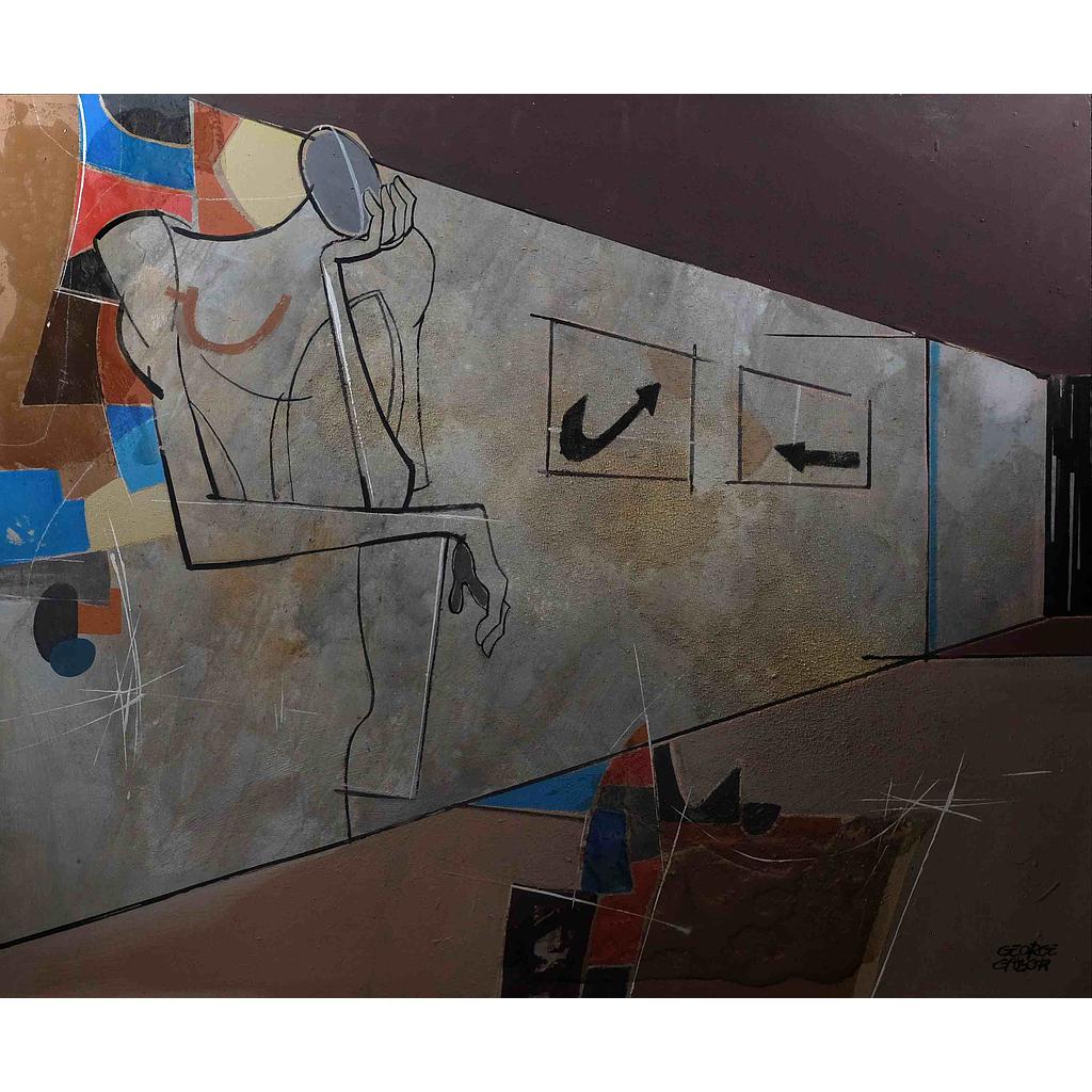 100X120  Nella stanza della mente III -lamina