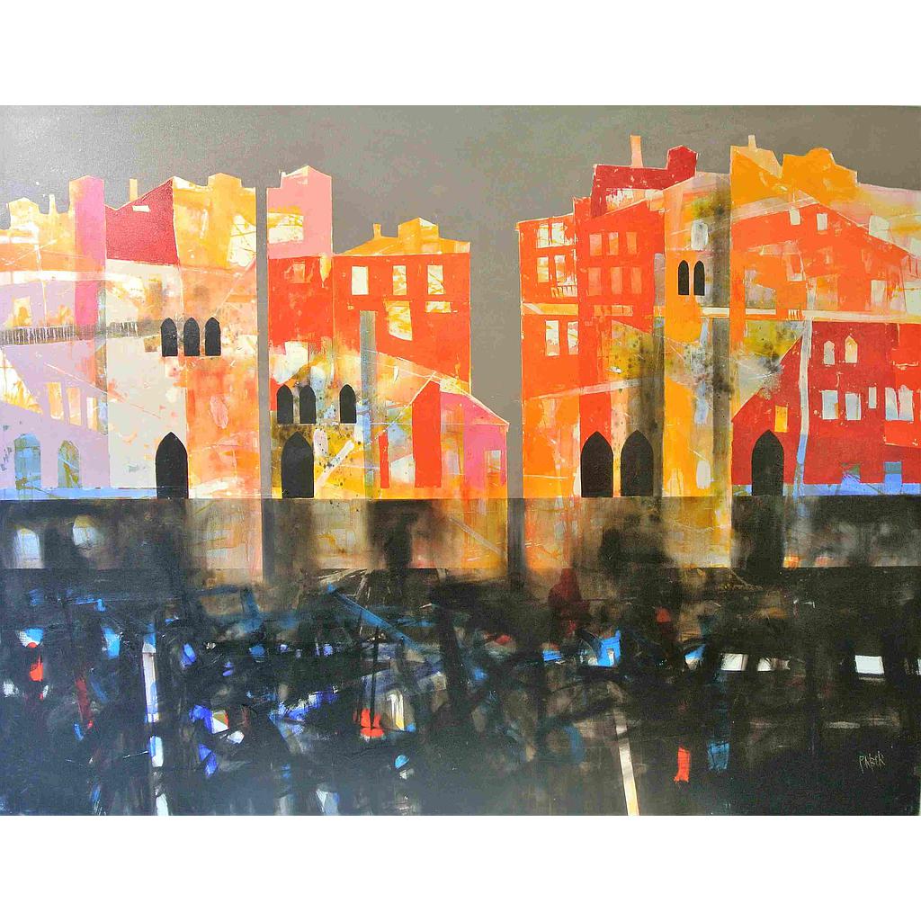 Trasparenze sul canale 130x170