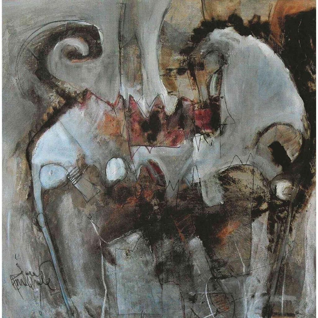 Composizione di movimenti pensanti (II) 80x80