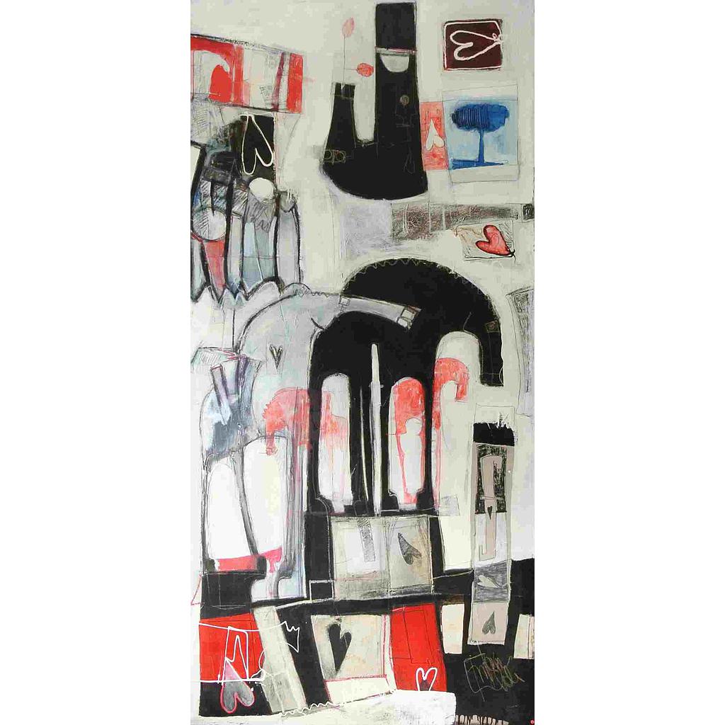 Piedistalli con sagome pensanti 110x220