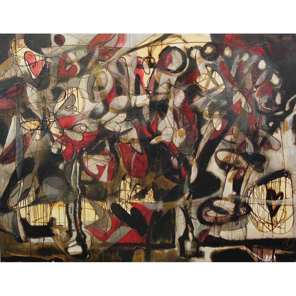 Cavallo arlecchino 130x170