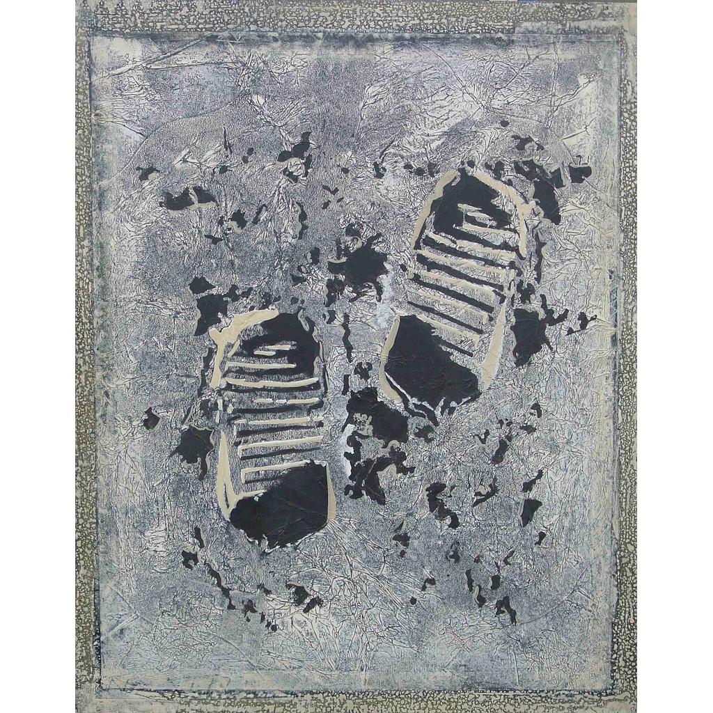 Impronte lunari 80x100