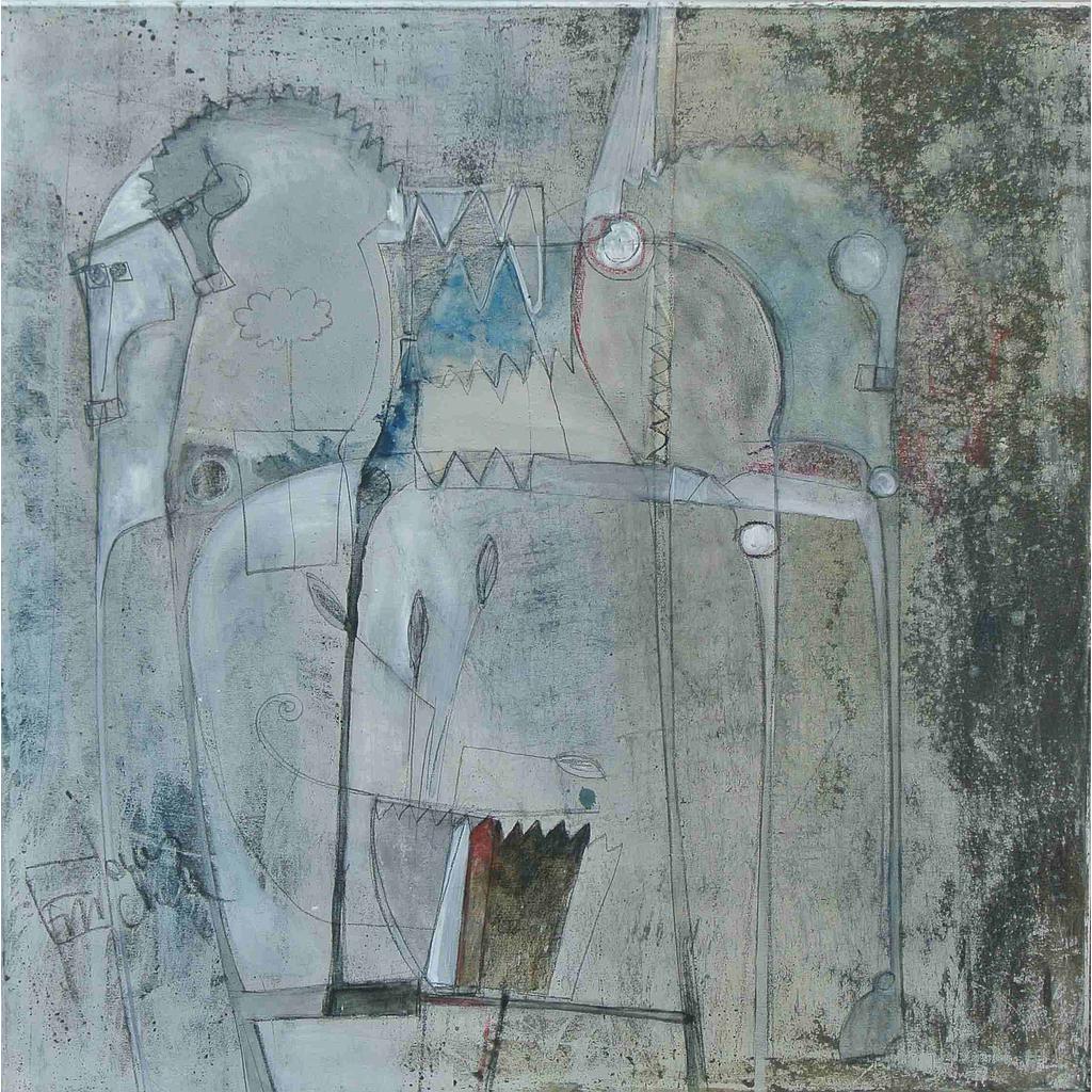 Arrivi di ricordi sospesi II 80x80