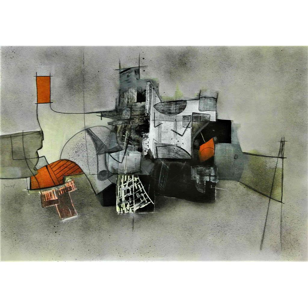 In to the space. 70x100