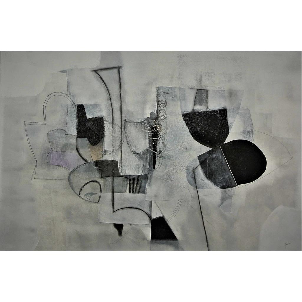 Lungo il viale. 80x120