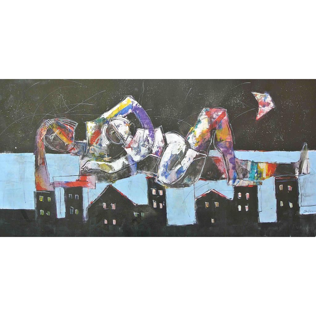 Dormiente su architetture. 100x200