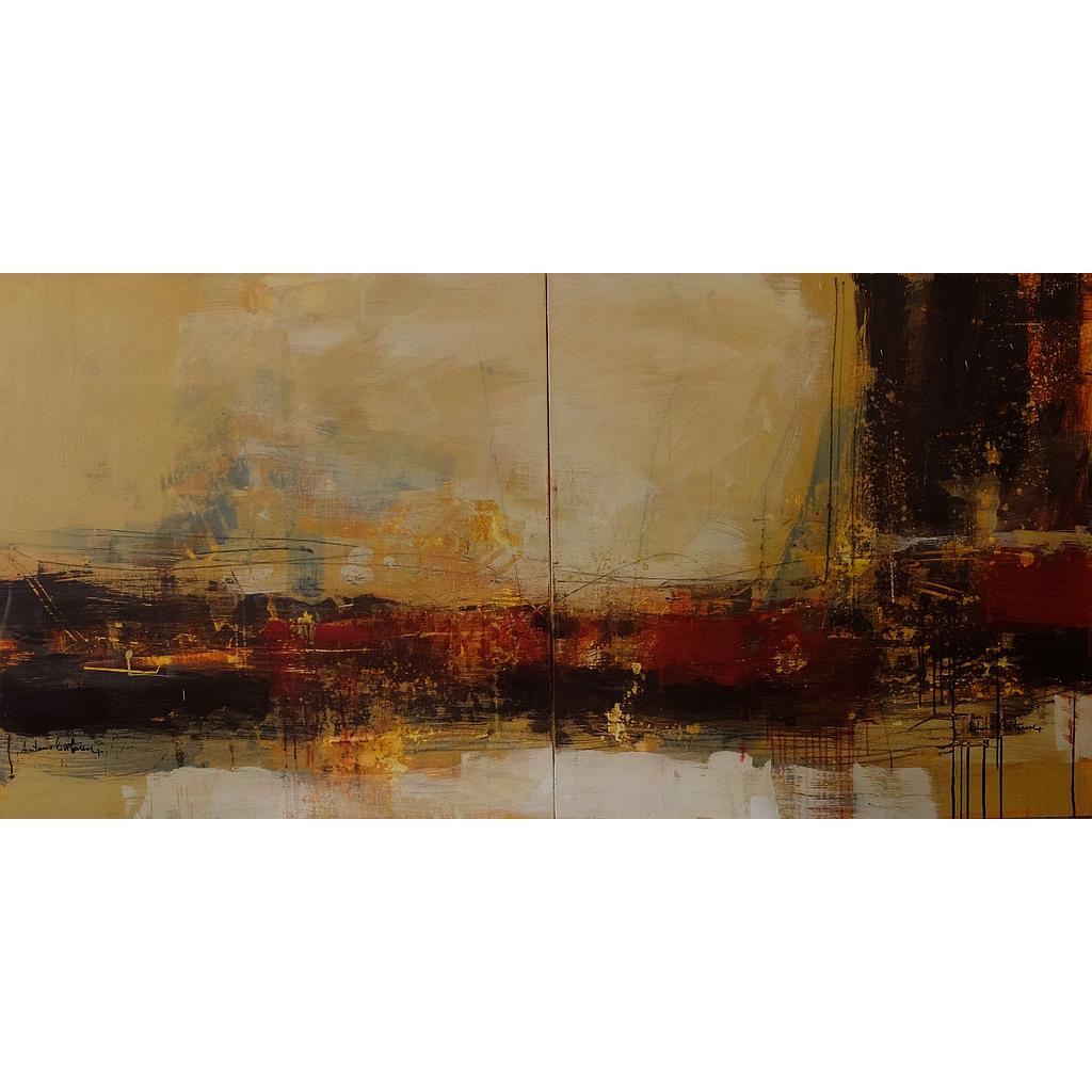 Tempo zero 80x160 dittico