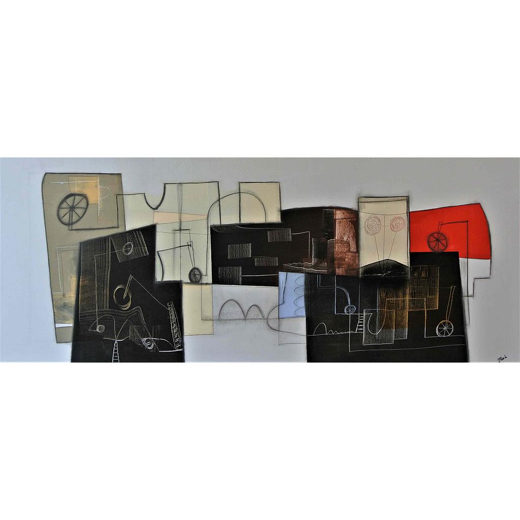 Transizione. (II). 70x170