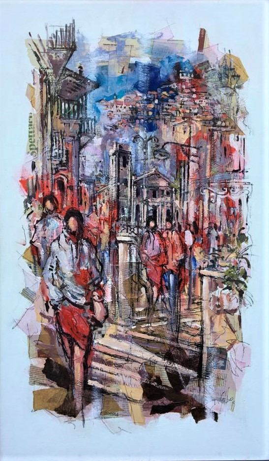 Attimi di Galatro. 62.5x102.5