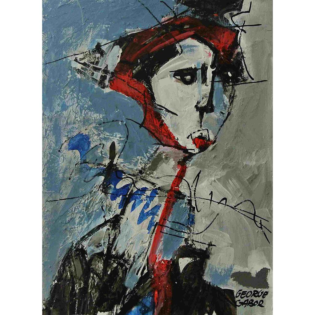 Arlecchino arrabbiato 32x44