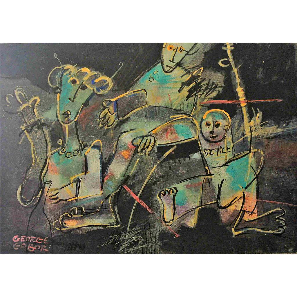 E tutta la famiglia 36.2x51.5