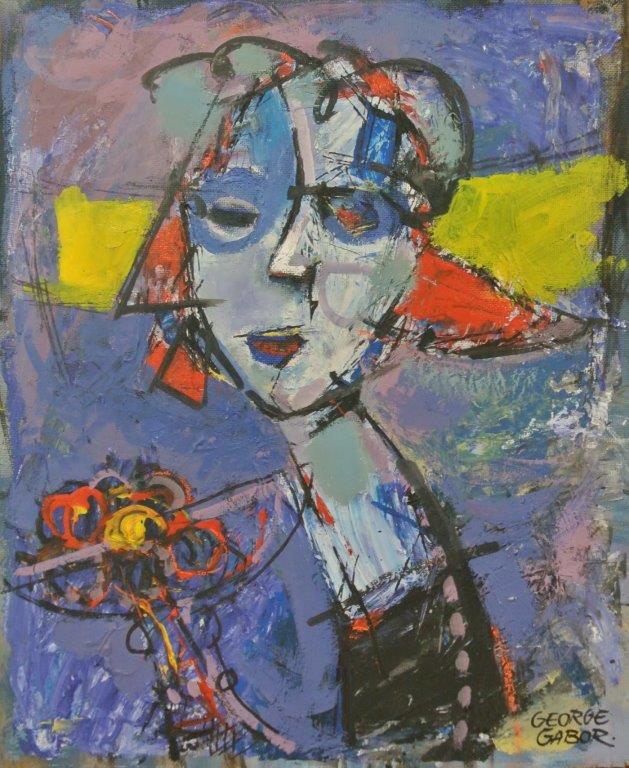 Figura con frutta 50x60