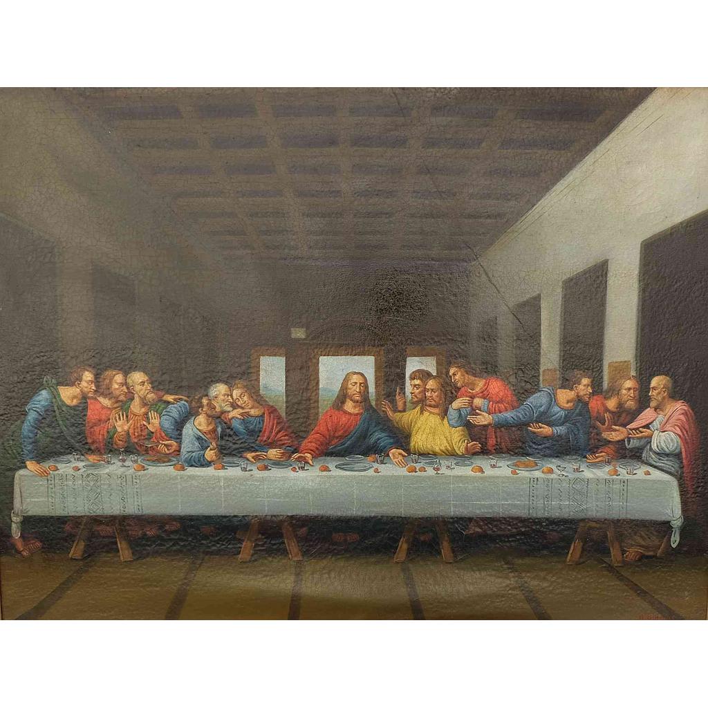 Ultima cena. 90x120
