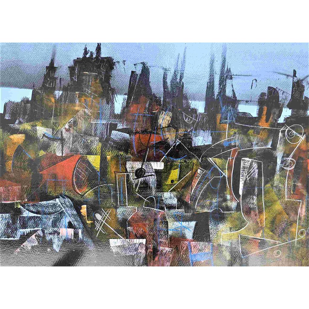 La città nascosta. 50x70