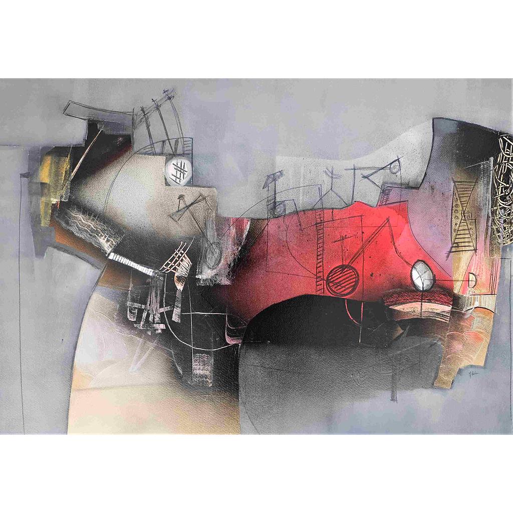 Cantiere agricolo. 70x100