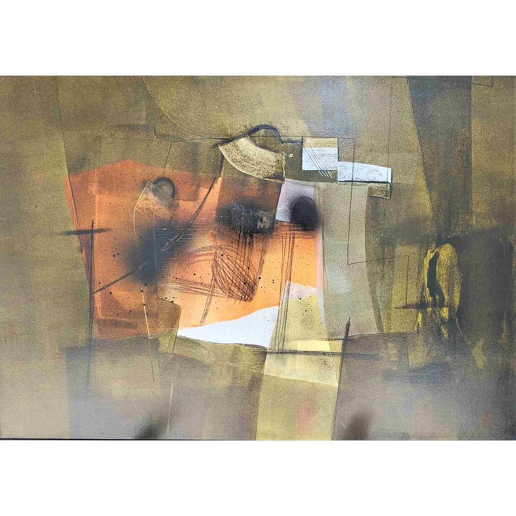 Nella jungla. 70x100