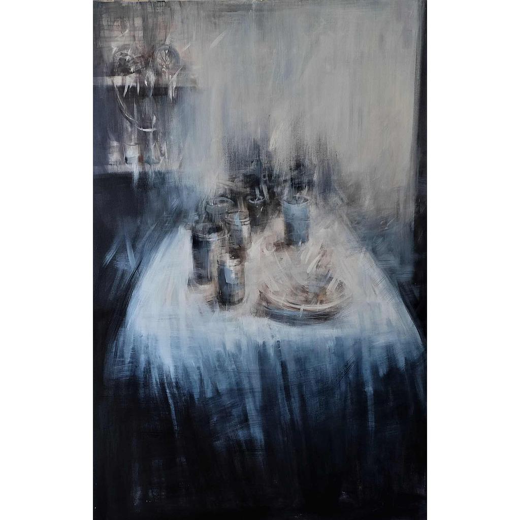 Oggetti sul tavolo. 93x143