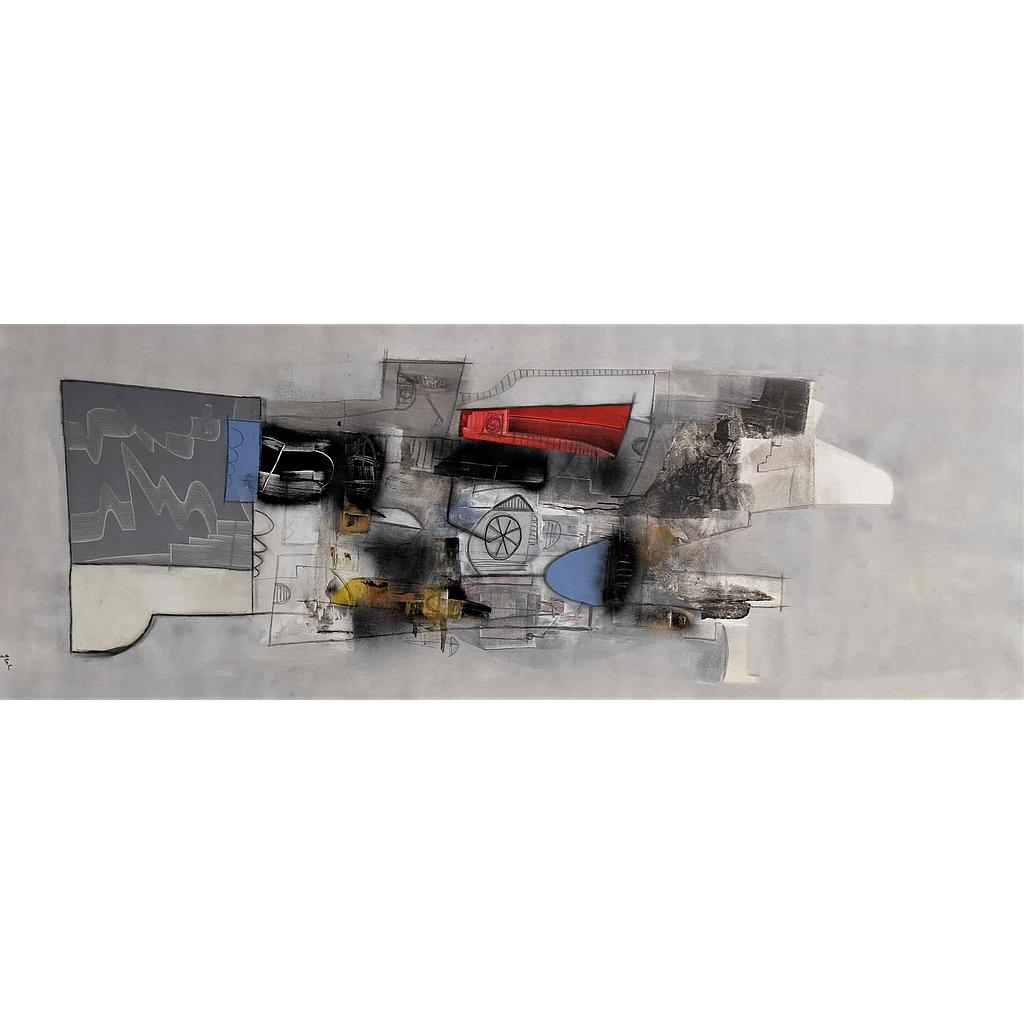 O.P. Camminando in montagna. 80x200