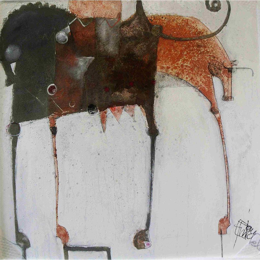 Battiti di pensieri per cavalli pensanti. 100x100