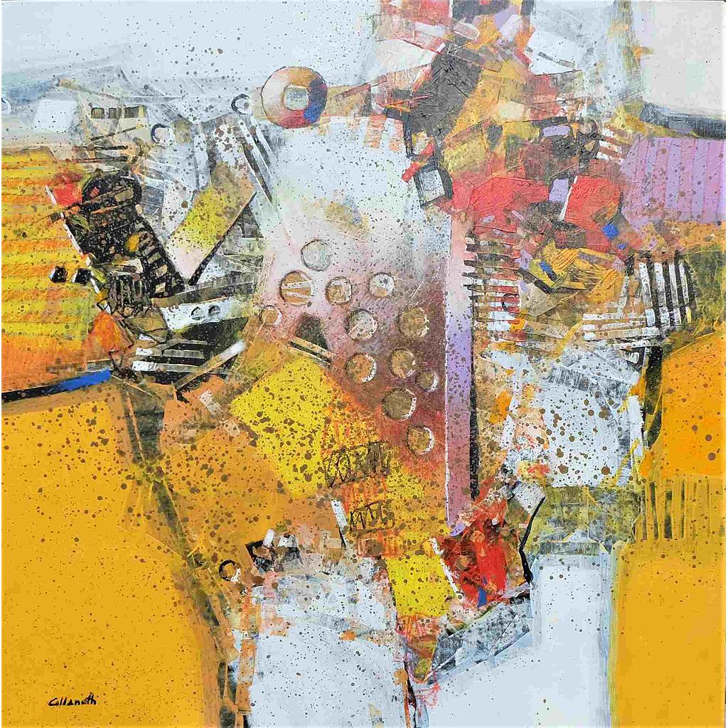 Senza titolo (II). 80x80
