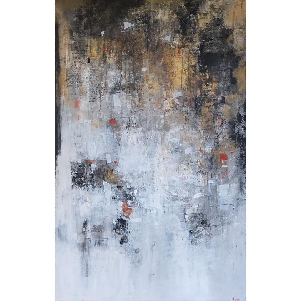 Emblematici strappi a colori. 130x200