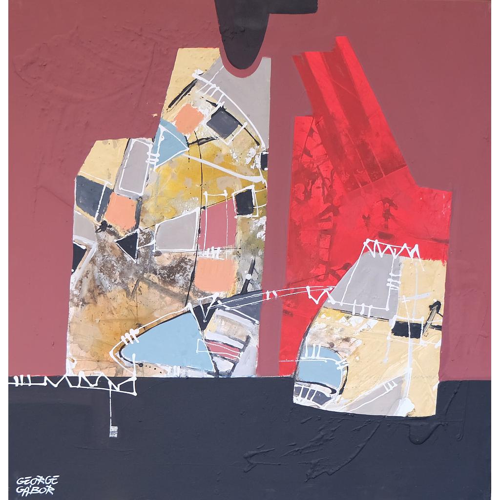 Autoritratto spirituale I 80X80