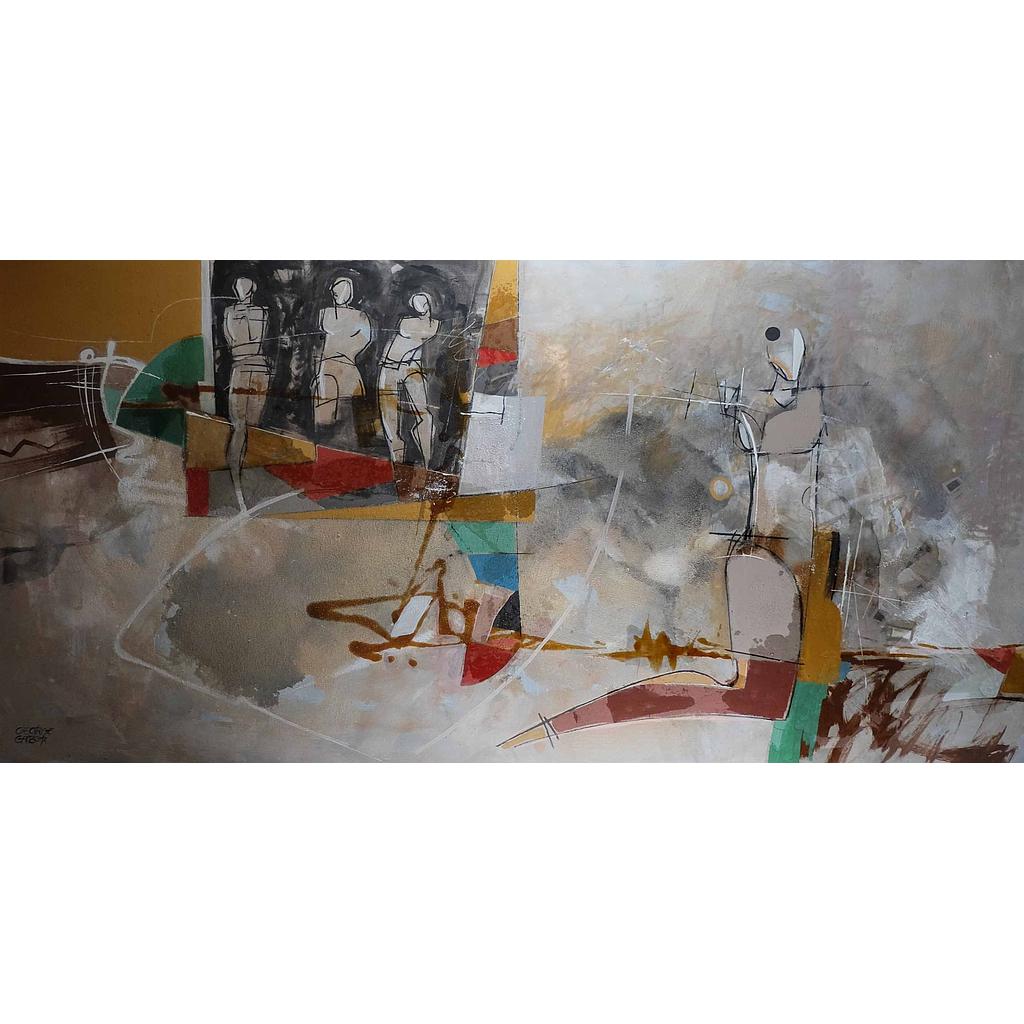 100X200  Fantasie su un granello di sabbia I- lamina