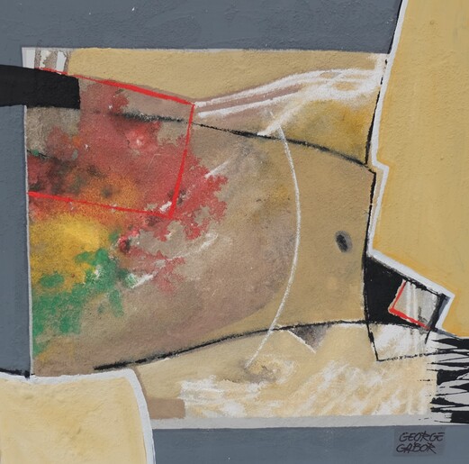 La terza polarità II 60x60 lamina