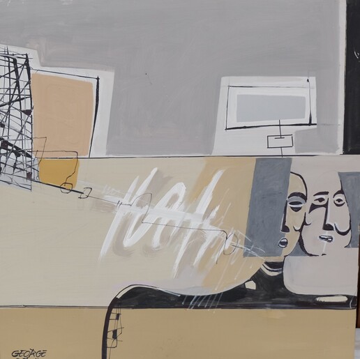 Metafisico tibetano B1 60X60 LAMINA