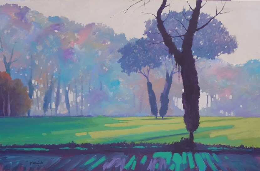 Il silenzio della campagna 90x140