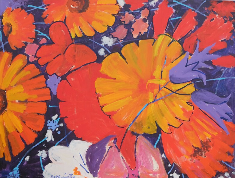 Esplosione floreale 130x170