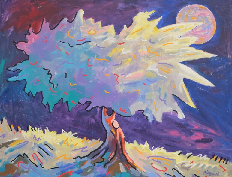 L' albero della felicità 130x170