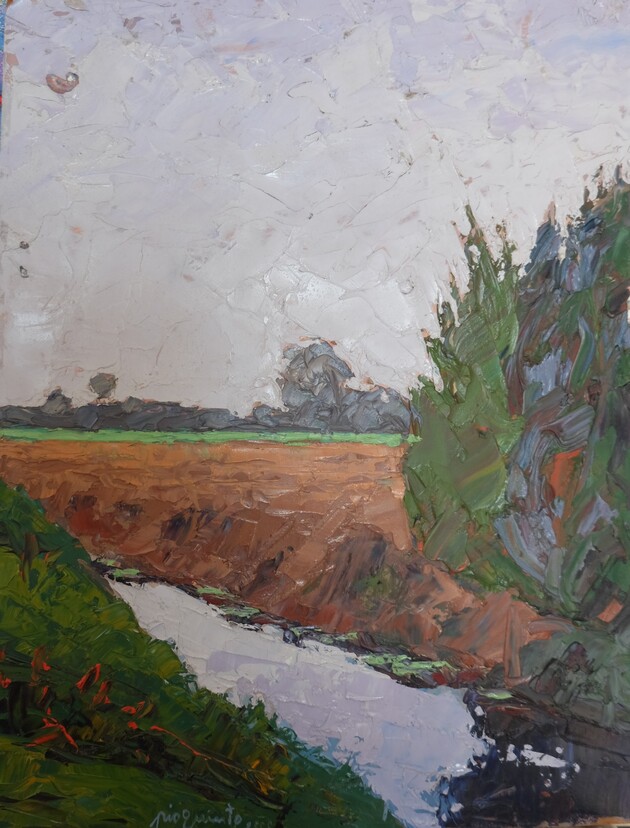 Paesaggio a Oppeano 30x40