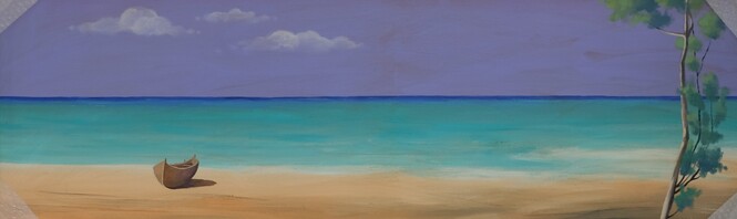 Spiaggia del silenzio 50x150