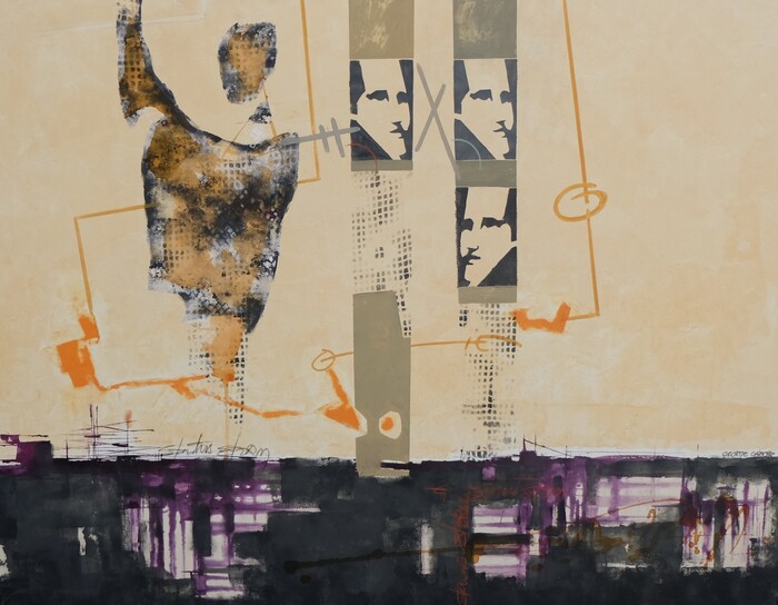 Un mondo indifferente 130x170