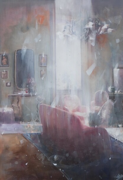 Trasparenze in soggiorno 70x100