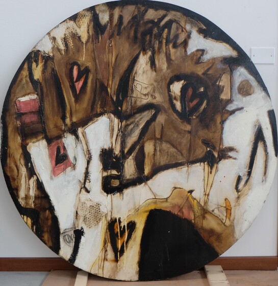 Cavallo  pensante  diam. 130