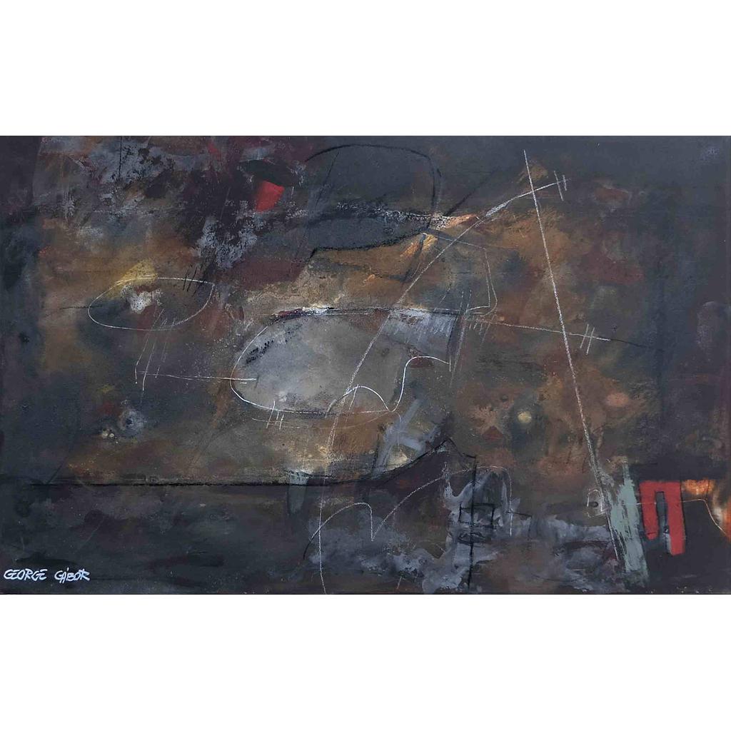 Slalom fra gli istinti. 50x80 (C-Vetro)