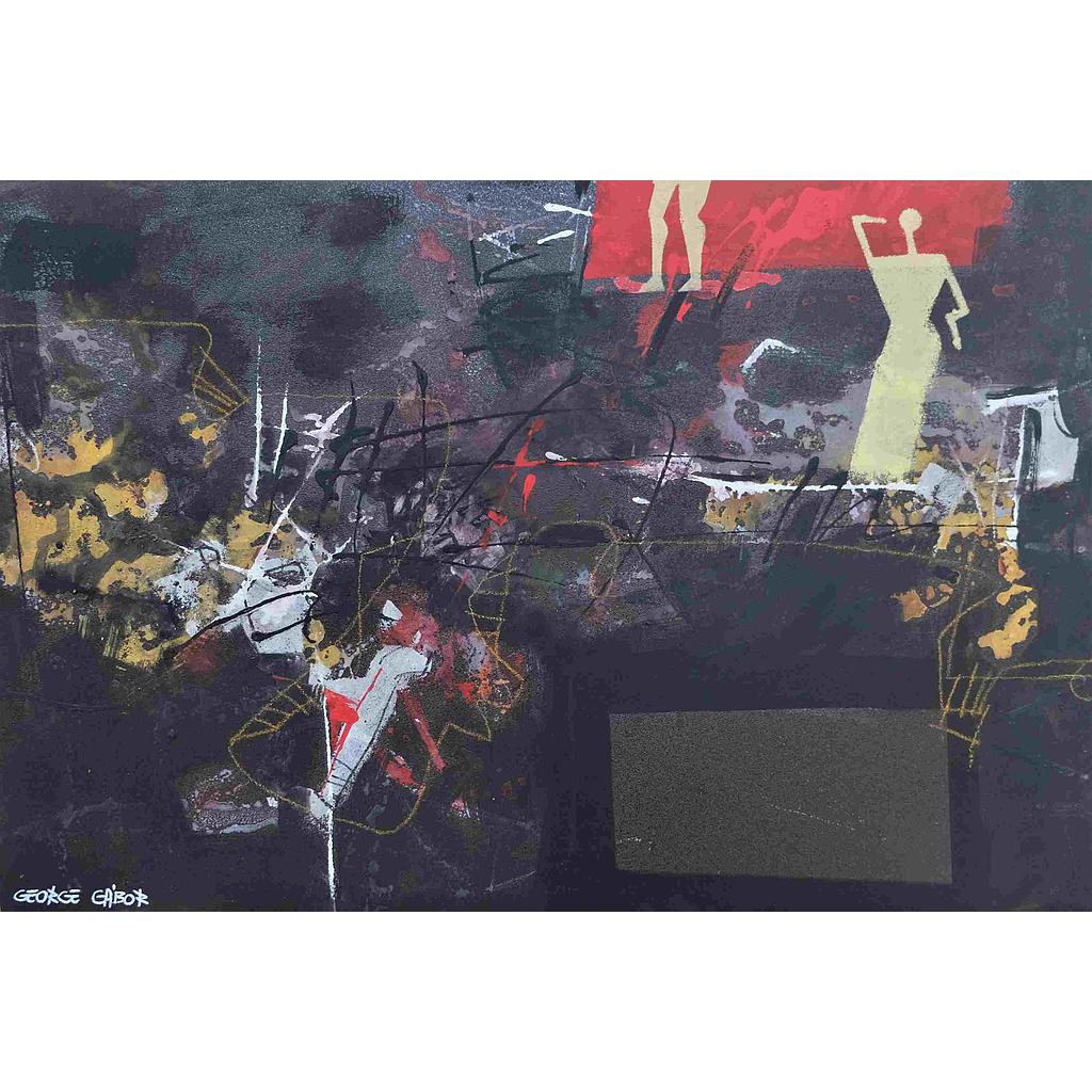 Buchi neri nella memoria (I) 60x90 (C-Vetro)