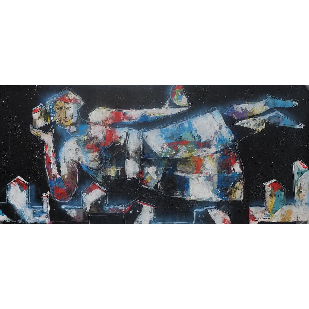 Pensieri metropolitani. 100x200