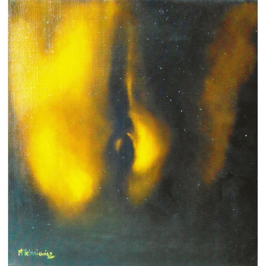 Studio dell'ombelico (II). 50x50